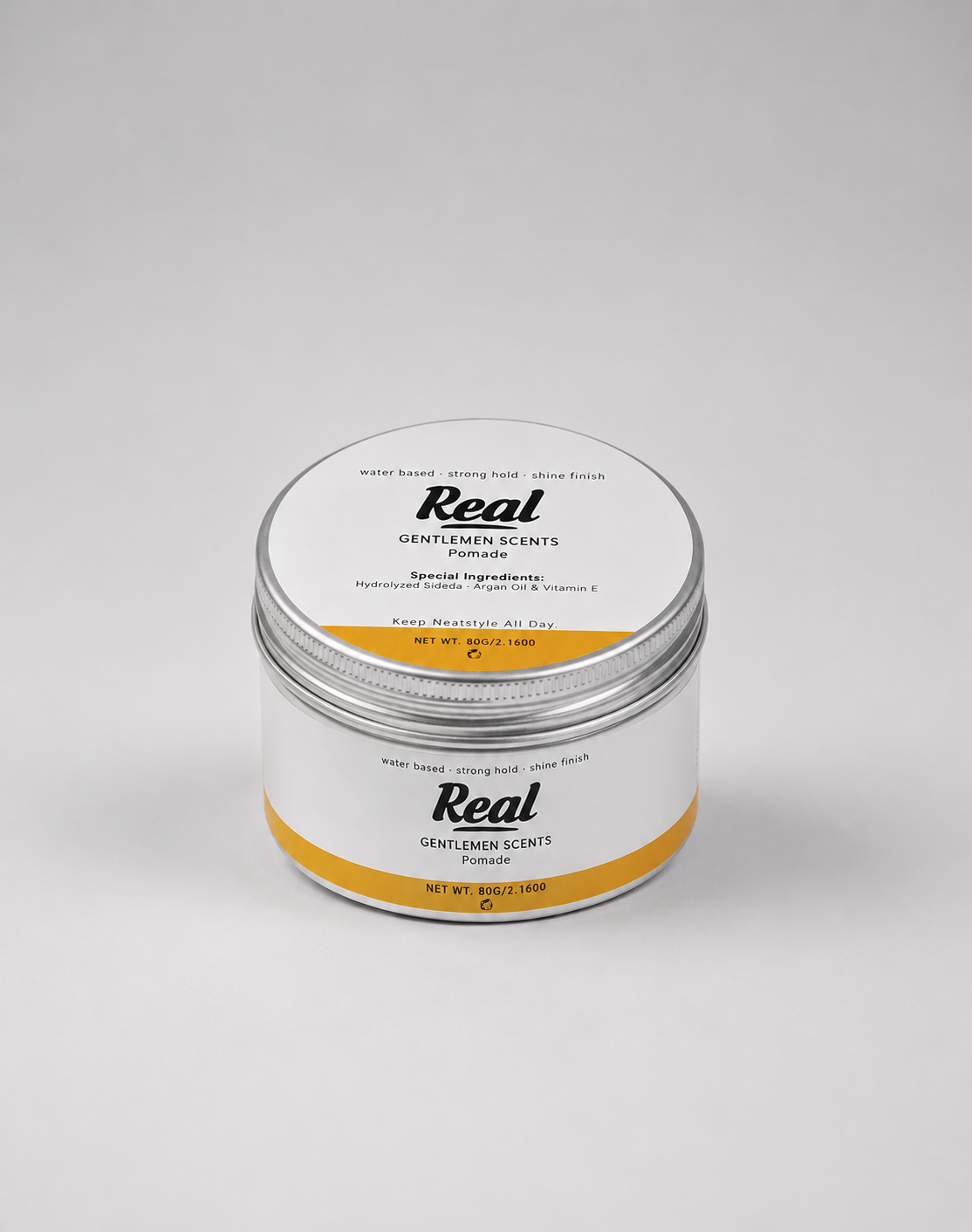 Real Pomade Gentlemen Scents Strong Hold